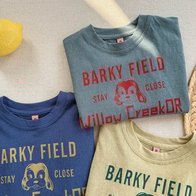 美式小狗落肩T3