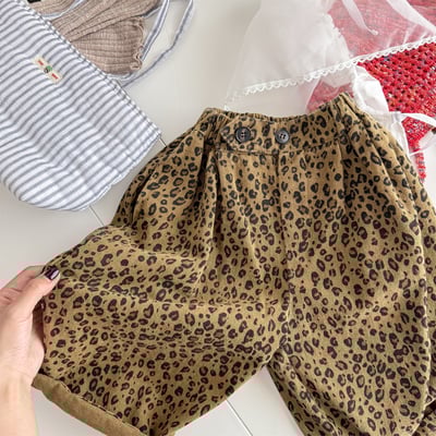 2025最新豹紋直筒寬褲(跟隨時尚必買)4