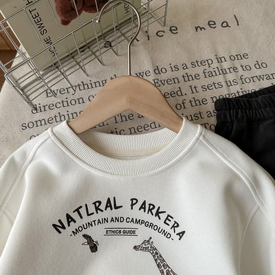 動物園薄款大學T5