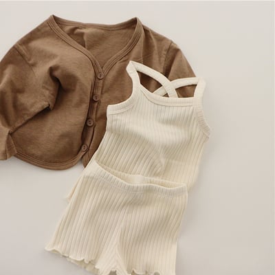 羅紋背心式套裝3