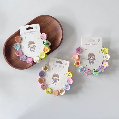 韓系花邊小號寶寶髮夾3