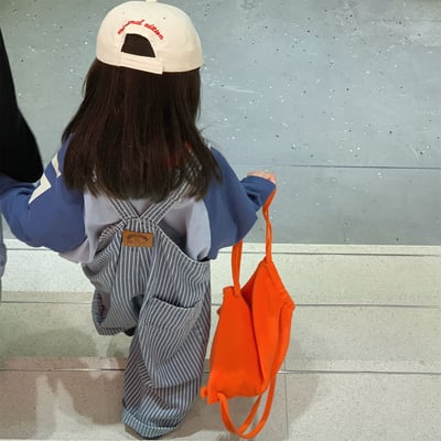 韓系工裝吊帶褲12