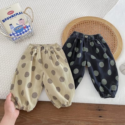 小寶點點系列縮口長褲1