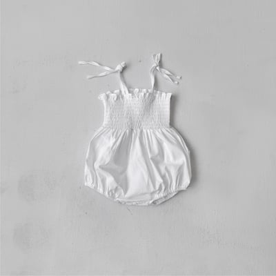 推 ♡ 韓國綁帶抓皺包屁衣8