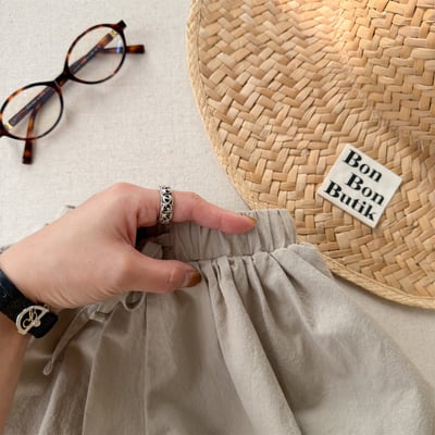 推 ♡ 女寶必買韓系花苞短褲12