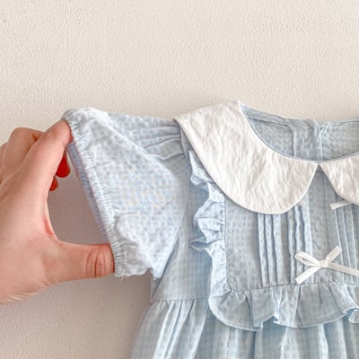 娃娃領學院風包屁衣4