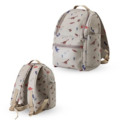 斜背開口PU防水幼稚園後背包17