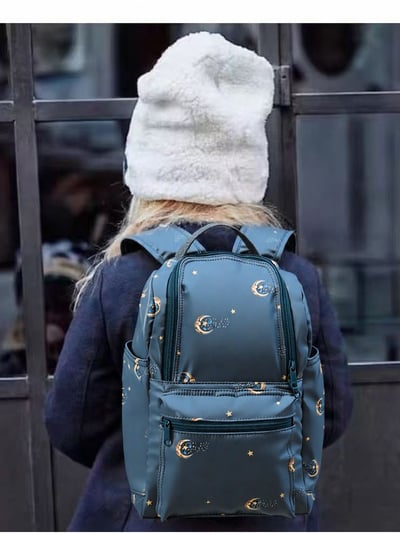 斜背開口PU防水幼稚園後背包3