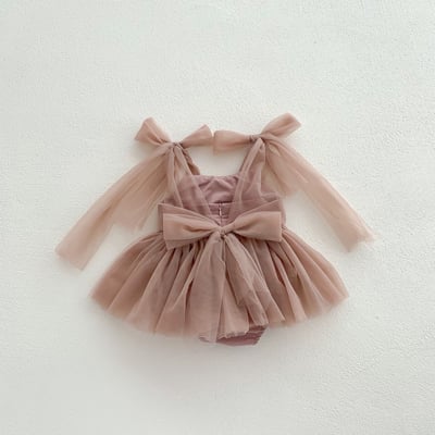 經典熱銷小公主紗裙(收涎,百日,週歲)11