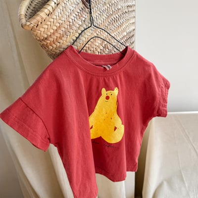 cute塗鴉短版寬鬆T13