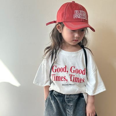 推 ♡ Good time 美式字母上衣 (自留款)5