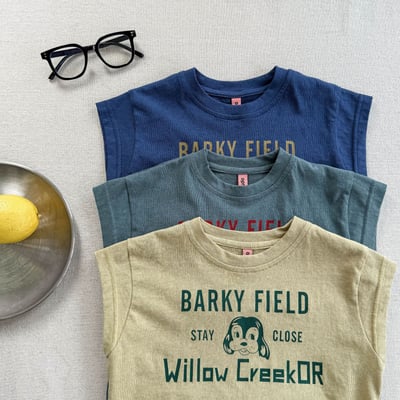 美式小狗落肩T1