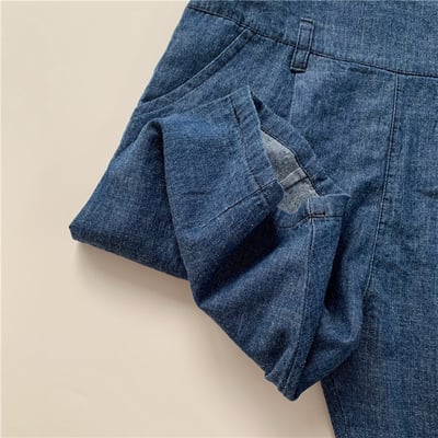 推 ♡ 韓系經典軟牛仔吊帶褲 (自留款)3