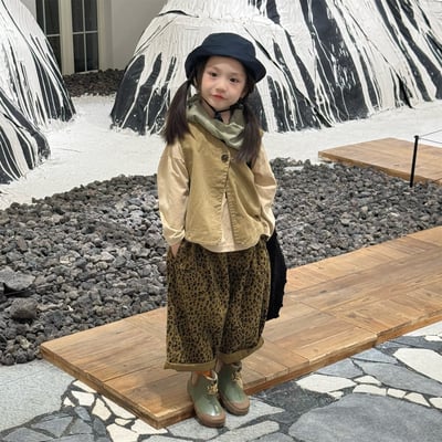 2025最新豹紋直筒寬褲(跟隨時尚必買)15