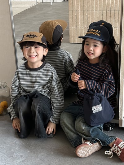 經典簡約條紋長袖薄上衣6