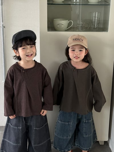 日系打摺扣式簡約上衣(自留款)10