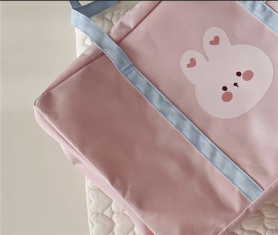 韓系動物大容量睡墊提袋(高品質特價)7