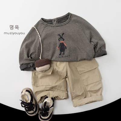 條紋兔子薄款上衣8