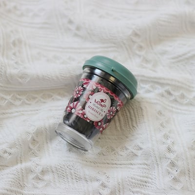 韓系小罐綁髮橡皮筋(外出攜帶方便)8