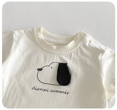 大耳朵小狗格子套裝6