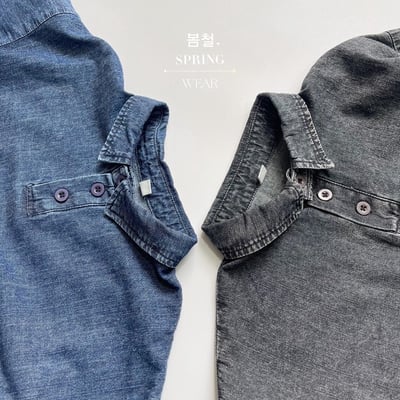 天絲棉牛仔休閒襯衫(自留款)11