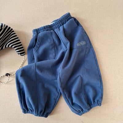 推 ♡ 韓系舒適軟綿縮口褲14