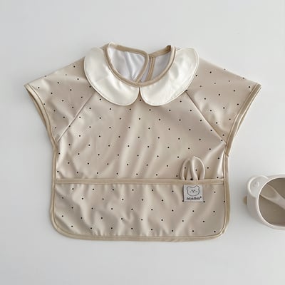 韓國ins防油水娃娃領圍兜兜15