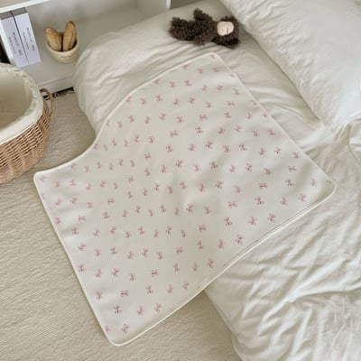 針織三合一防水尿布墊/隔尿墊12