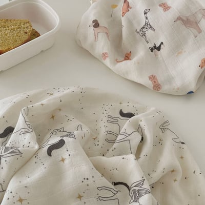 春夏季竹棉紗布透氣蓋毯6