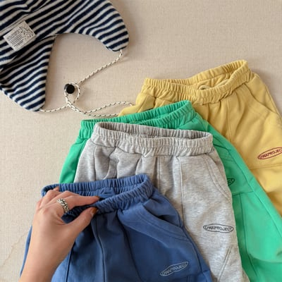 推 ♡ 韓系舒適軟綿縮口褲7