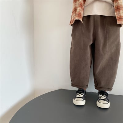 推 ♡ 自留款車線水洗棉褲18