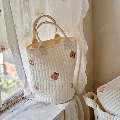 韓國ins風推車收納手提包7