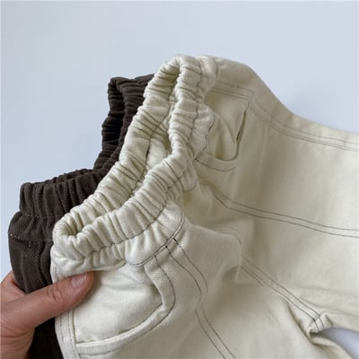 推 ♡ 自留款車線水洗棉褲3