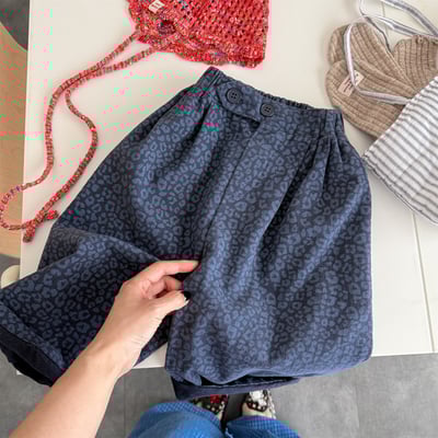 2025最新豹紋直筒寬褲(跟隨時尚必買)8