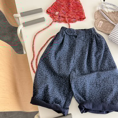 2025最新豹紋直筒寬褲(跟隨時尚必買)7