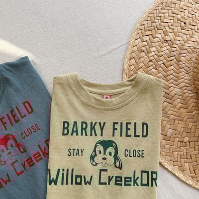 美式小狗落肩T16