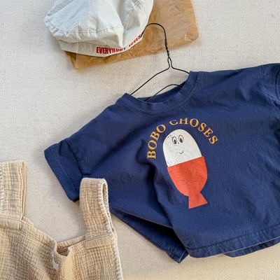 cute塗鴉短版寬鬆T7