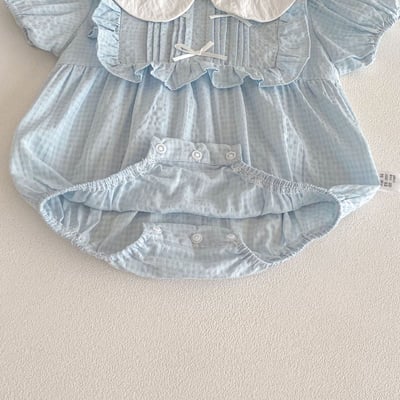 娃娃領學院風包屁衣6