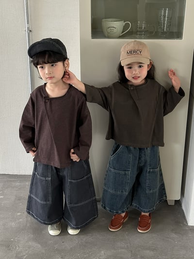 日系打摺扣式簡約上衣(自留款)12