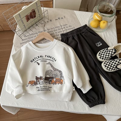 動物園薄款大學T11