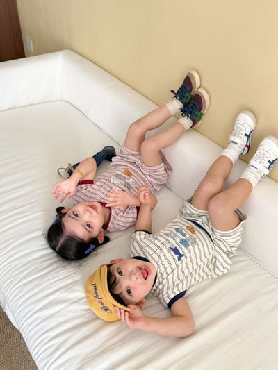 六隻小魚條紋套裝16