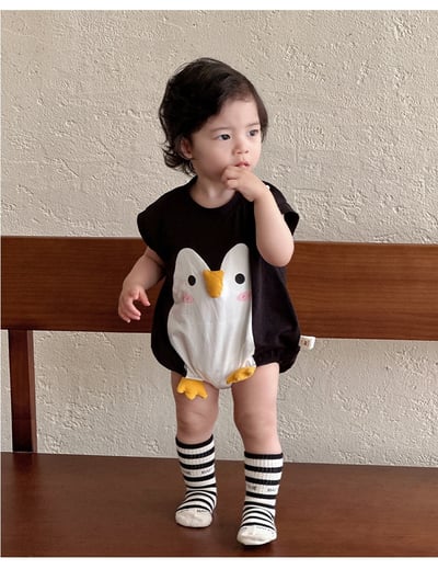 世界可愛的企鵝包屁衣3