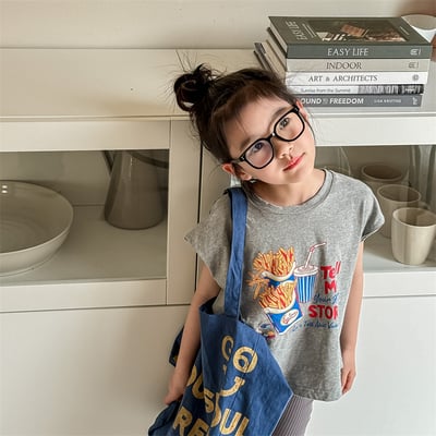 推 ♡ 美式毛捲邊落肩T20