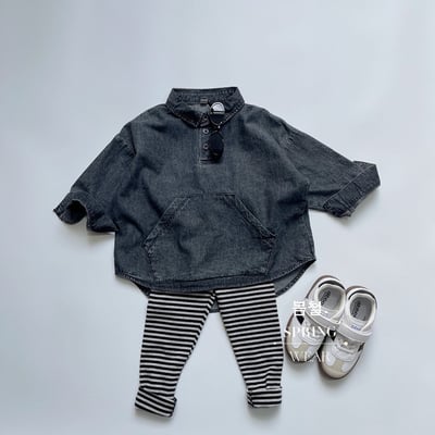 天絲棉牛仔休閒襯衫(自留款)15