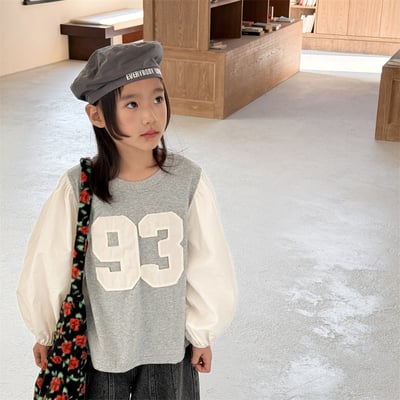 93號拼接公主袖上衣(無刷毛)16