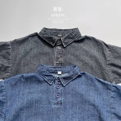 天絲棉牛仔休閒襯衫(自留款)6