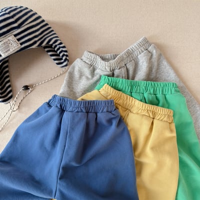 推 ♡ 韓系舒適軟綿縮口褲9