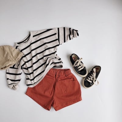 *門市熱銷*經典素色短褲17