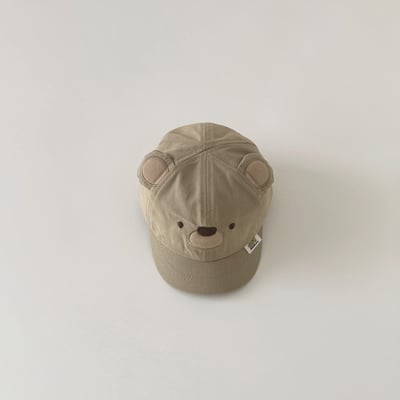 熱銷~韓系小熊表情鴨舌帽12