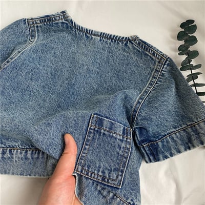 韓系復古牛仔外套3